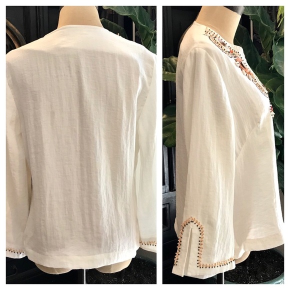 Jendo beaded boho festival tunic top - Picture 5 of 8